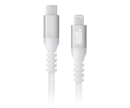 Kabel SILVER MONKEY Kabel USB-C - Lightning 3m (30W)